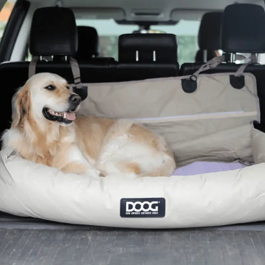 DOOG Dog Car Seat Sand | Buy Online at DOGUE Australia