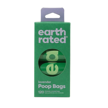 Earth Rated Dog Poop Bags Lavender Scented 120pk | Buy Online at DOGUE Australia
