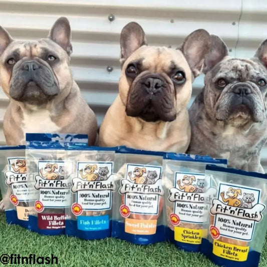 Fit 'n' Flash Beef Chews Dog Treat 60g - DOGUE