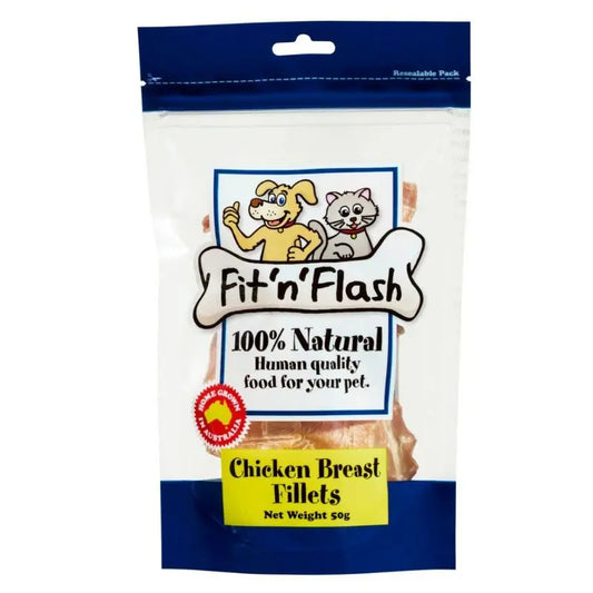 Fit 'n' Flash Chicken Breast Fillet Dog Treat - DOGUE