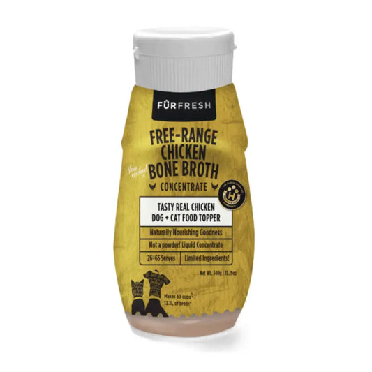 FurFresh Free-Range Chicken Bone Broth Meal Topper | Buy Online at DOGUE Australia