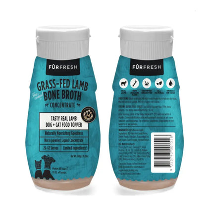 FurFresh Grass-Fed Lamb Bone Broth Meal Topper | Buy Online at DOGUE Australia