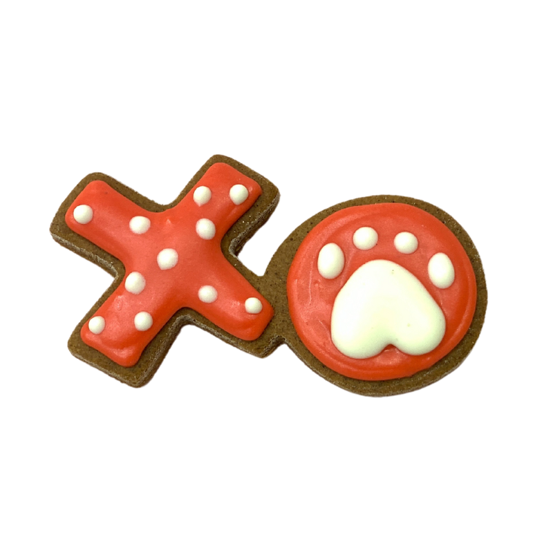 Golden BARKery Valentine's Day XO Dog Cookies | Buy Online at DOGUE Australia