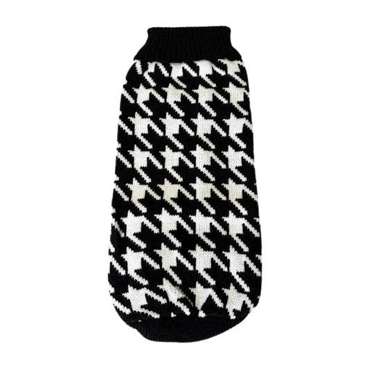 Houndztooth Dog Jumper - DOGUE
