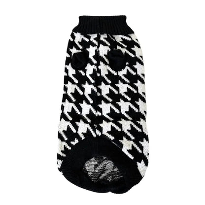Houndztooth Dog Jumper - DOGUE