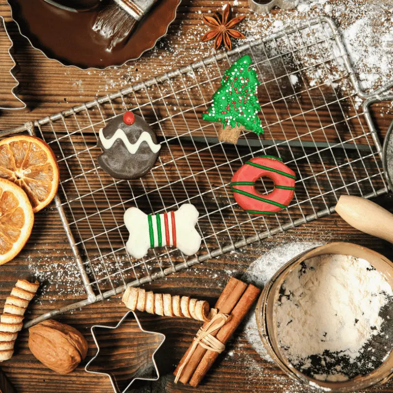 Huds and Toke Holiday Mixed Dog Cookies | Buy Online at DOGUE Australia