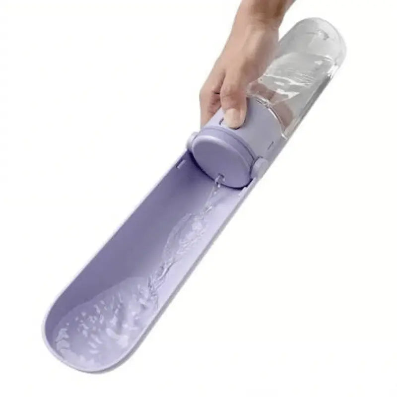 Ibiyaya Pupoasis Fold & Go Water Bottle Lavender | Buy Online at DOGUE Australia