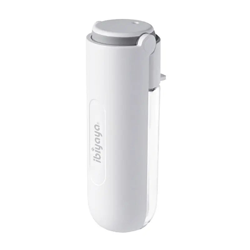 Ibiyaya Pupoasis Fold & Go Water Bottle White | Buy Online at DOGUE Australia