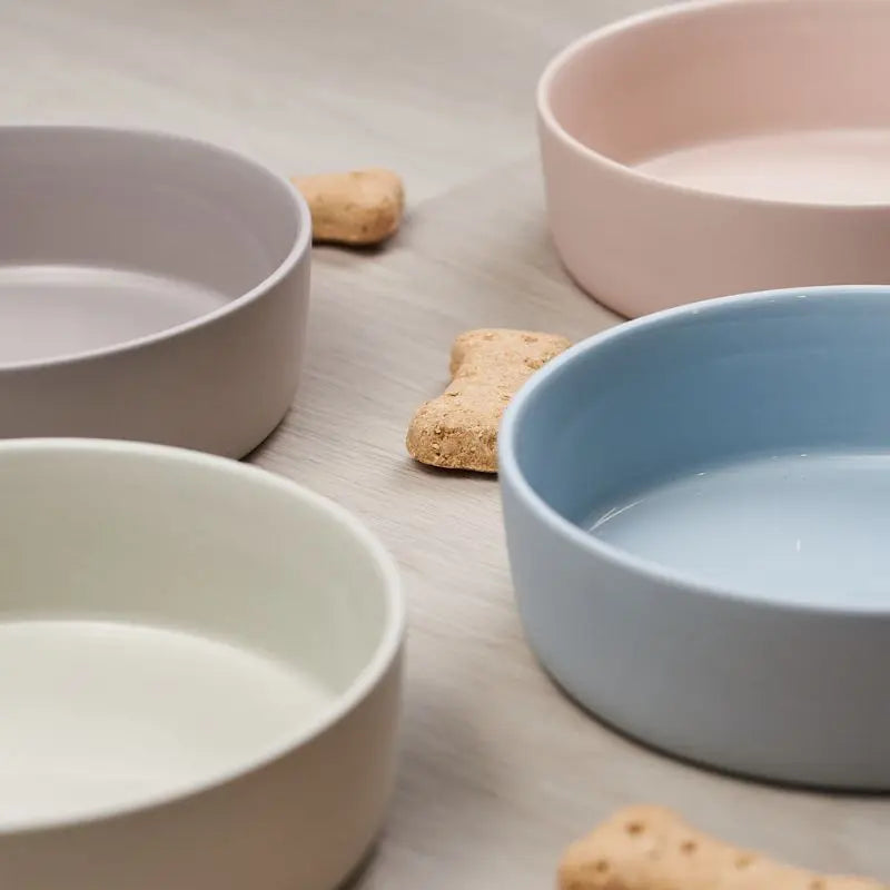 Lilly + Dash Dog Bowl Milk Speckle - DOGUE