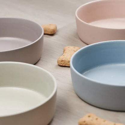 Lilly + Dash Dog Bowl Milk Speckle - DOGUE