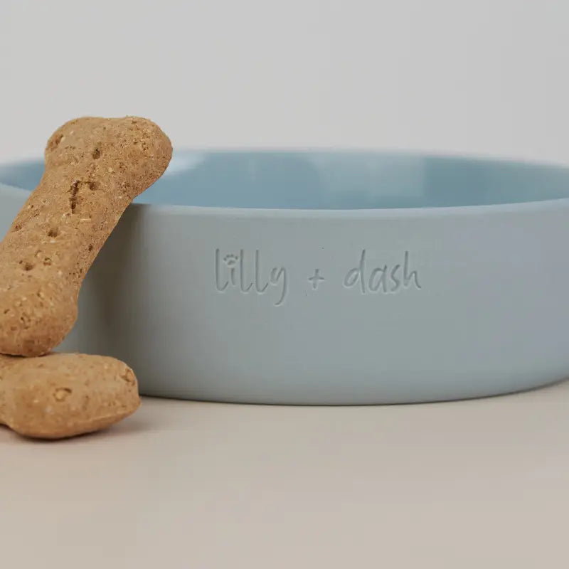 Lilly + Dash Dog Bowl Sky Blue | Buy Online at DOGUE Australia