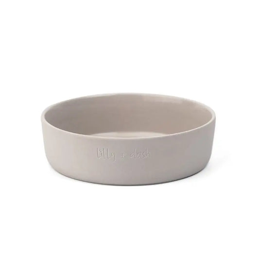 Lilly + Dash Dog Bowl Slate - DOGUE