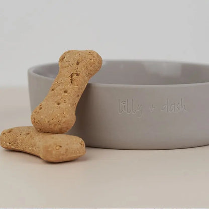 Lilly + Dash Dog Bowl Slate - DOGUE