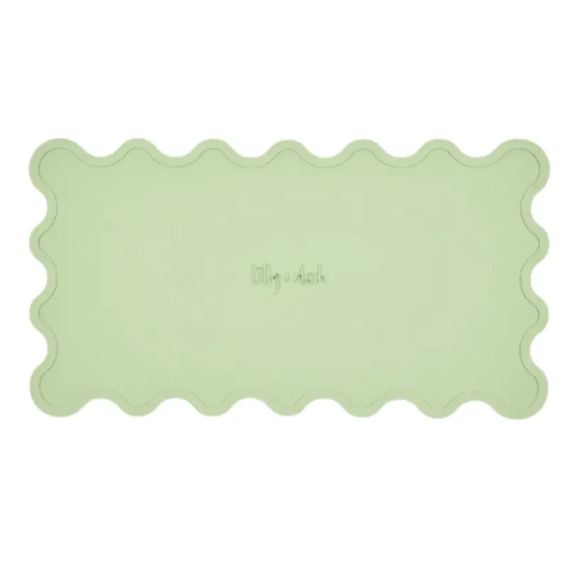 Lilly + Dash Wave Feeding Mat Mint | Buy Online at DOGUE Australia