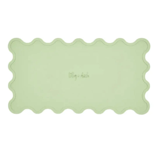 Lilly + Dash Wave Feeding Mat Mint | Buy Online at DOGUE Australia