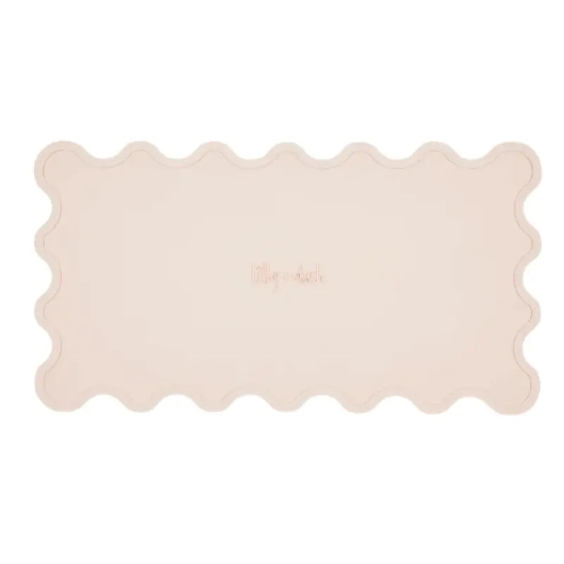 Lilly + Dash Wave Feeding Mat Rose Quartz | Buy Online at DOGUE Australia