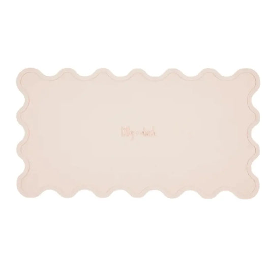 Lilly + Dash Wave Feeding Mat Rose Quartz | Buy Online at DOGUE Australia