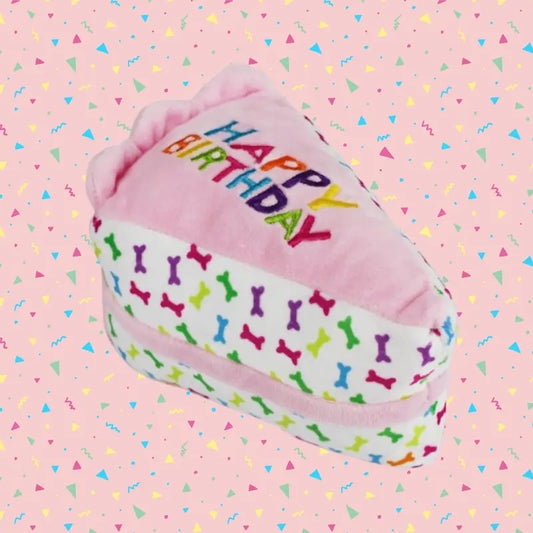 Multipet Birthday Cake Dog Toy - DOGUE