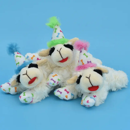 Multipet Birthday Lamb Chop Dog Toy | Buy Online at DOGUE Australia