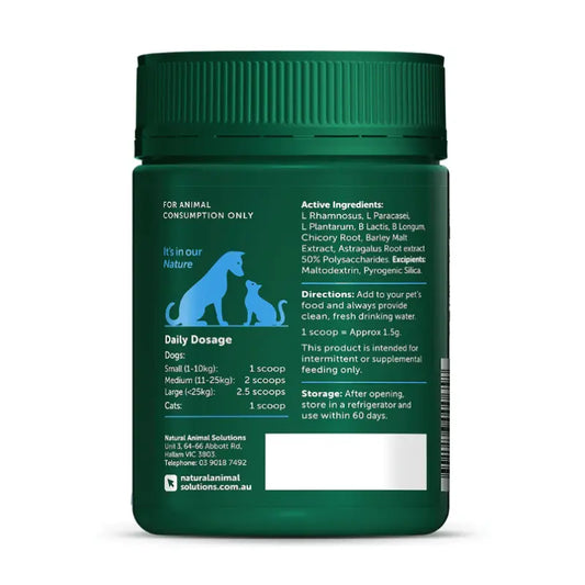 NAS Gut Balance Probiotic Meal Topper 150g | Buy Online at DOGUE Australia
