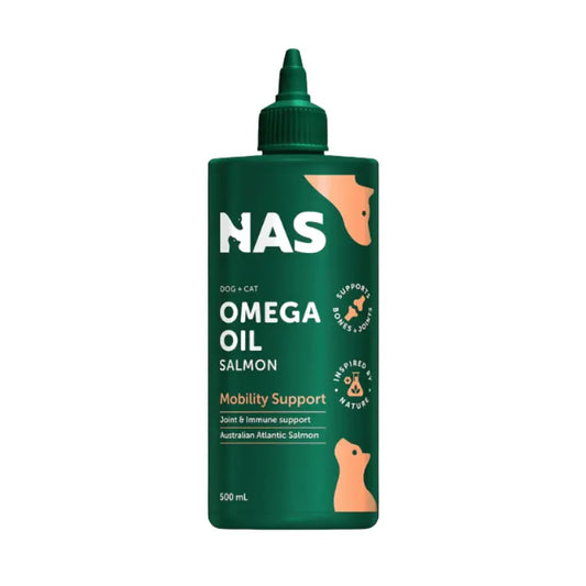 NAS Omega Oil Salmon 500ml | Buy Online at DOGUE Australia