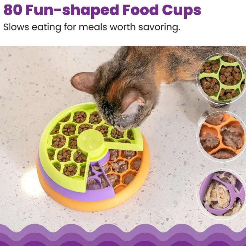 Nina Ottosson Kitty Lickin Layers Cat Toy - DOGUE