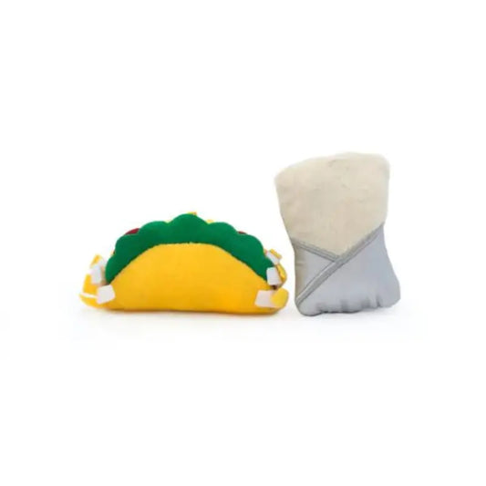 ZippyPaws NomNomz Taco & Burrito Cat Toy | Buy Online at DOGUE Australia