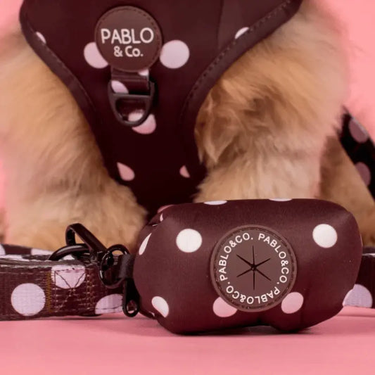 Pablo & Co Polka Dot Poop Bag Holder | Buy Online at DOGUE Australia