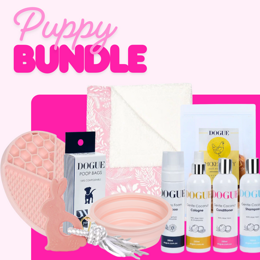 Puppy Pack Essentials Bundle Pink