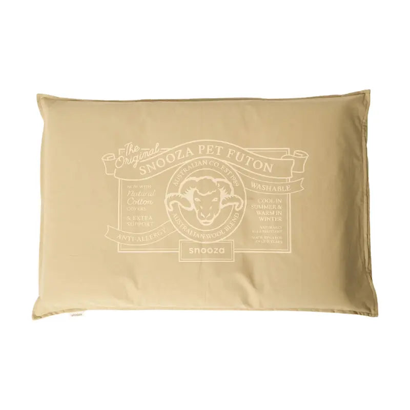 snooza-spring-futon-dog-bed-tan