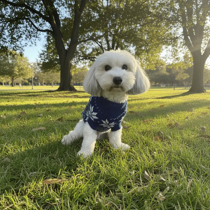 Snowflake Dog Jumper | Buy Online at DOGUE Australia