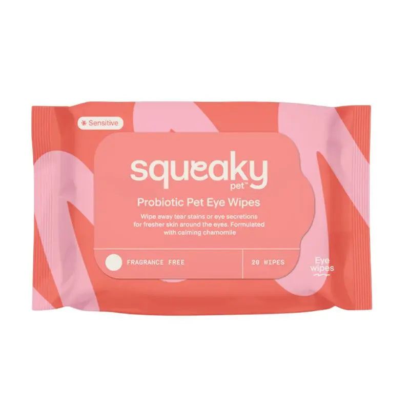 Squeaky by Snooza Pet Eye Wipes 20 Pack (Copy) | Buy Online at DOGUE Australia