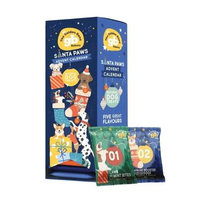 The Golden Bone Bakery Advent Calendar Blue | Buy Online at DOGUE Australia