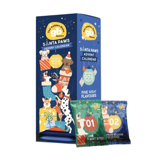 The Golden Bone Bakery Advent Calendar Blue | Buy Online at DOGUE Australia