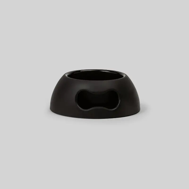 United Pets Pappy Dog Bowl Black | Buy Online at DOGUE Australia