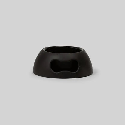 United Pets Pappy Dog Bowl Black | Buy Online at DOGUE Australia