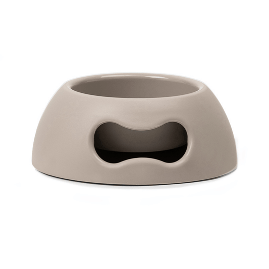 United Pets Pappy Dog Bowl Dove Grey | Buy Online at DOGUE Australia