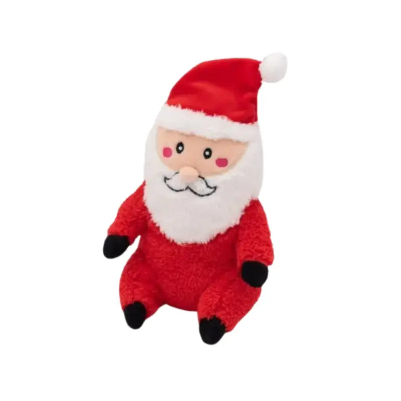 ZippyPaws Cheeky Chumz Santa Holiday Dog Toy