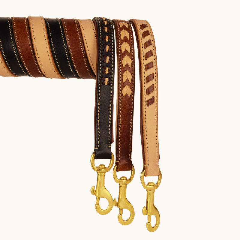 DOGUE Leather Man Dog Lead