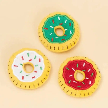 ZippyClaws Holiday Mini Donutz Cat Toy | Buy Online at DOGUE Australia