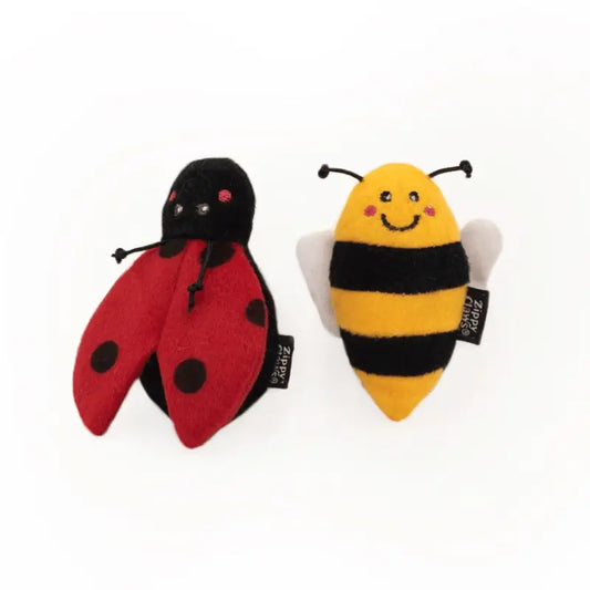 ZippyClaws Ladybug and Bee Cat Toy | Buy Online at DOGUE Australia