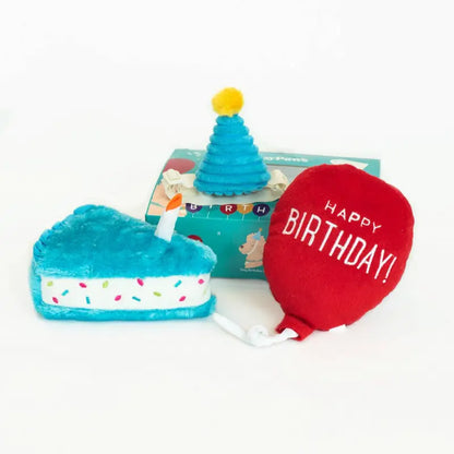 ZippyPaws Birthday Pack Dog Toy - DOGUE