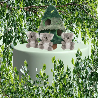 ZippyPaws Burrow Koala in Tree Dog Toy | Buy Online at DOGUE Australia