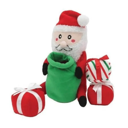 ZippyPaws Burrow Santa Sack Dog Toy | Buy Online at DOGUE Australia