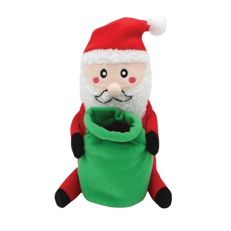 ZippyPaws Burrow Santa Sack Dog Toy | Buy Online at DOGUE Australia