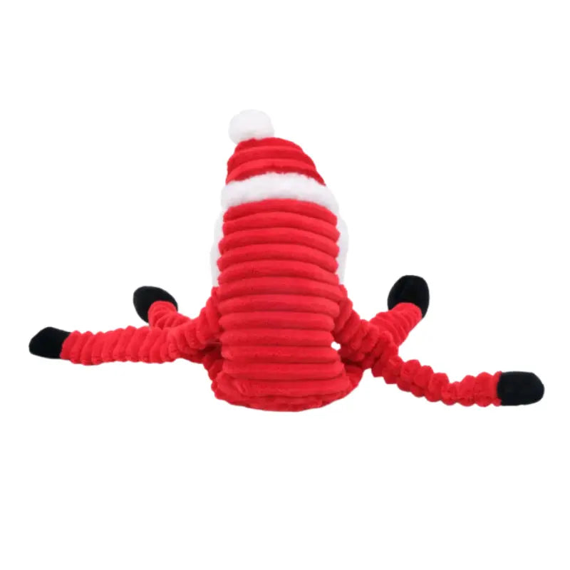 ZippyPaws Holiday Crinkle Santa Dog Toy - DOGUE