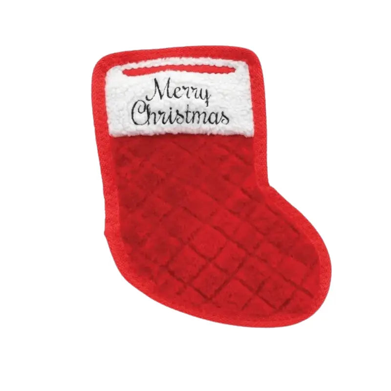 ZippyPaws Holiday Z-Stitch Stocking Dog Toy | Buy Online at DOGUE Australia