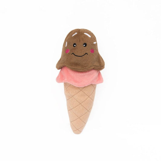 ZippyPaws NomNomz Ice Cream Dog Toy - DOGUE