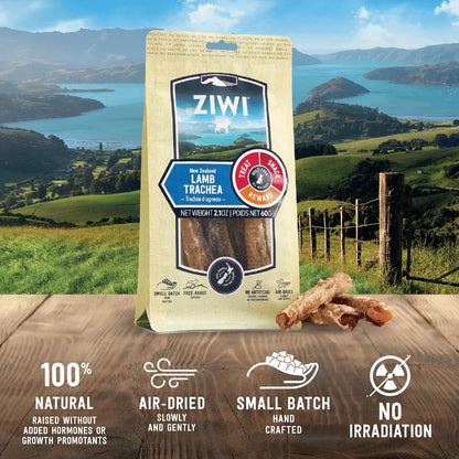Ziwi Lamb Trachea Dog Treat 60g | Buy Online at DOGUE Australia