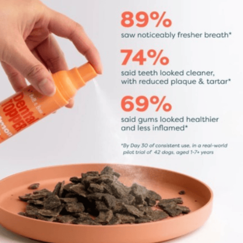 Bell & Bone Dog Dental Topper Salmon 30mL